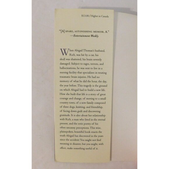 A Three Dog Life By Abigail Thomas 2006 Trade Paperback - Picture 3 of 5